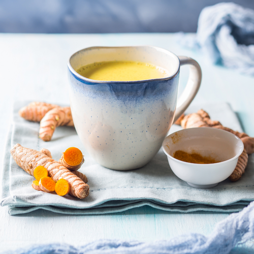 A cup of ginger tea