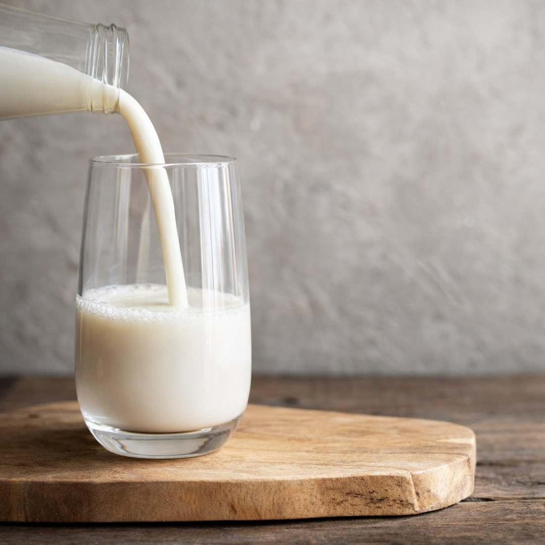 glass of milk