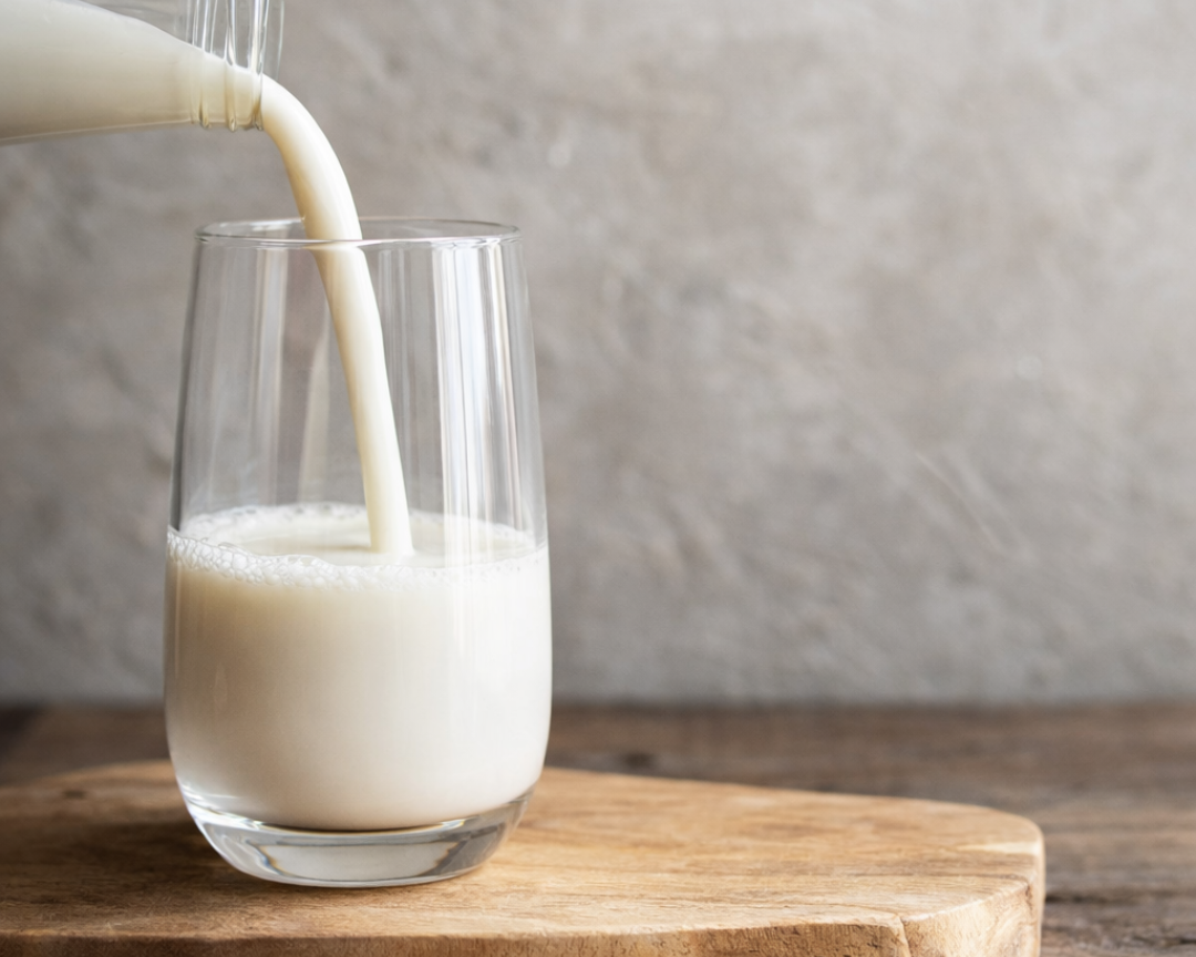 glass of milk