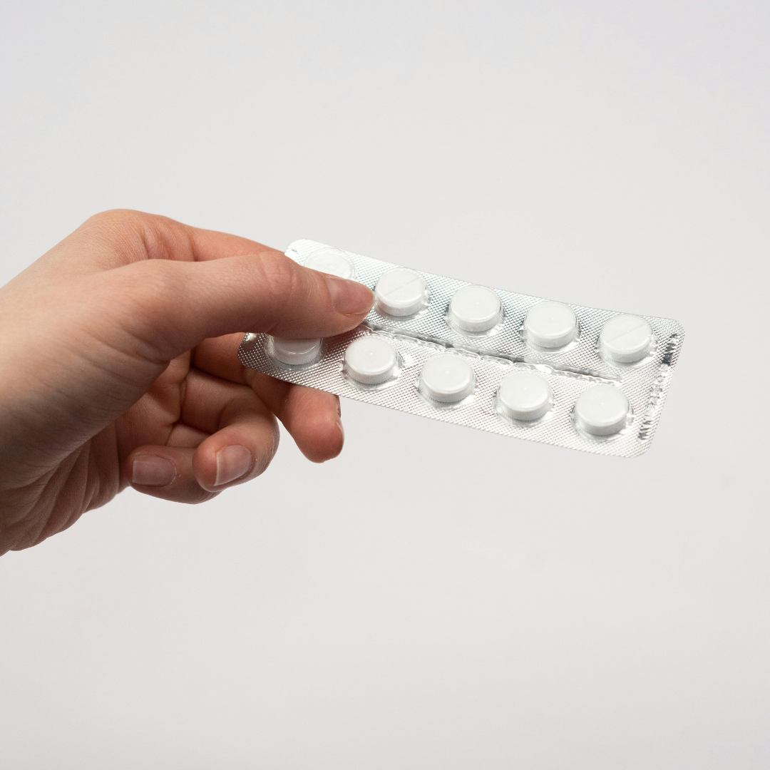 antibiotic pill packet