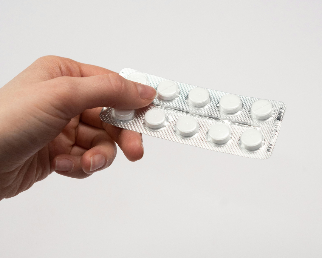 antibiotic pill packet