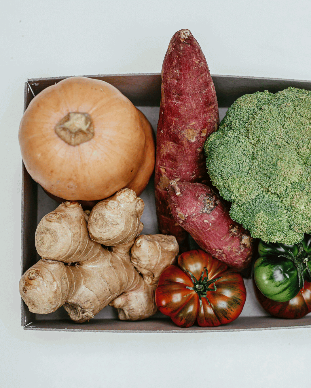 raw vegetables 