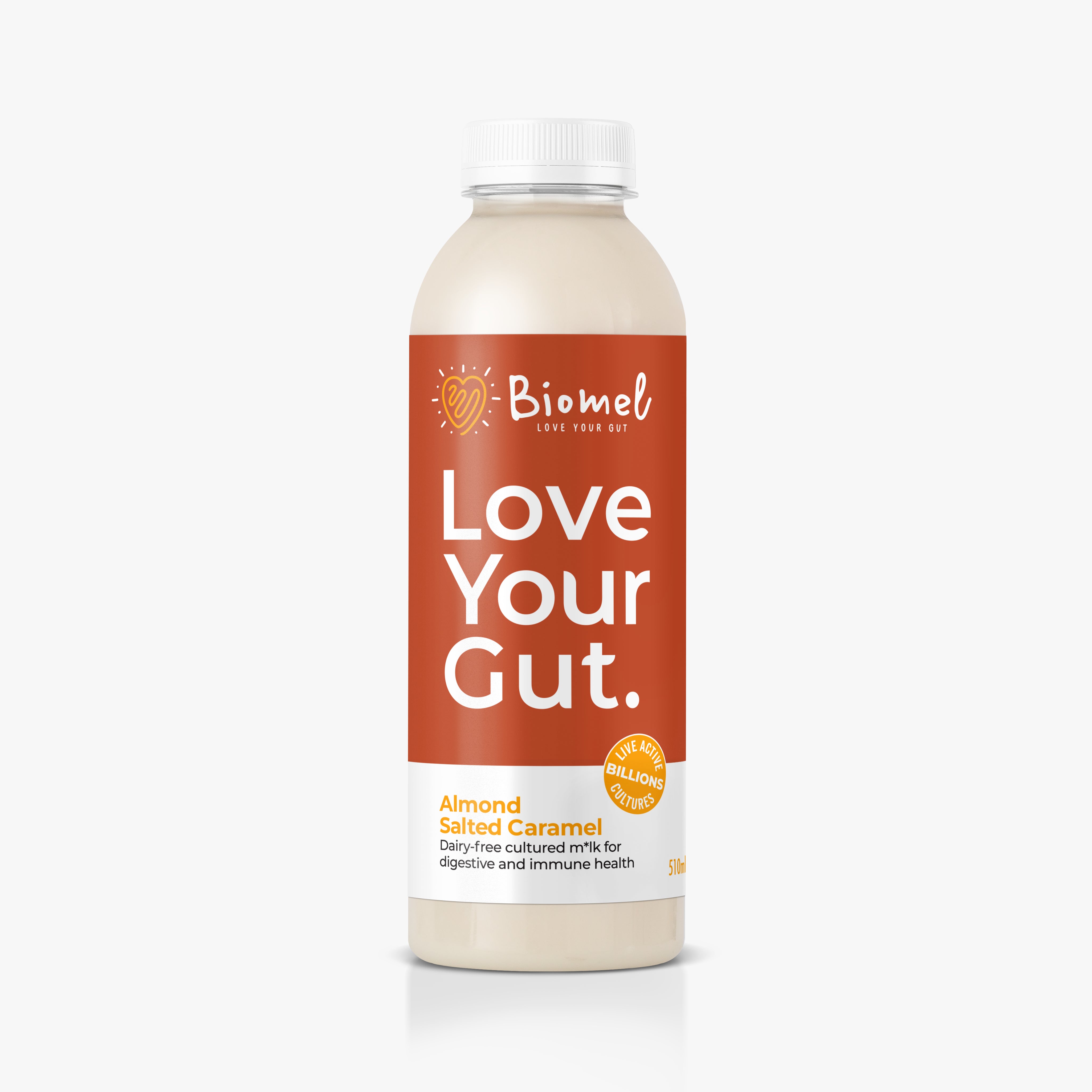 Almond Salted Caramel Dairy-Free Gut Health Drink (9 Bottles x 510ml @ £3.60 Each)