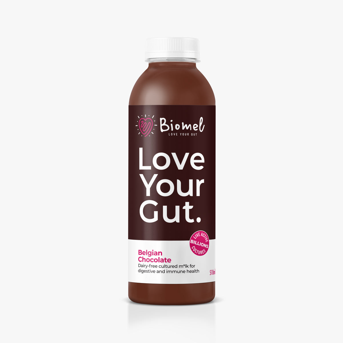 Belgian Chocolate Dairy-Free Gut Health Drinks (9 Bottles x 510ml @ £3.60 each)
