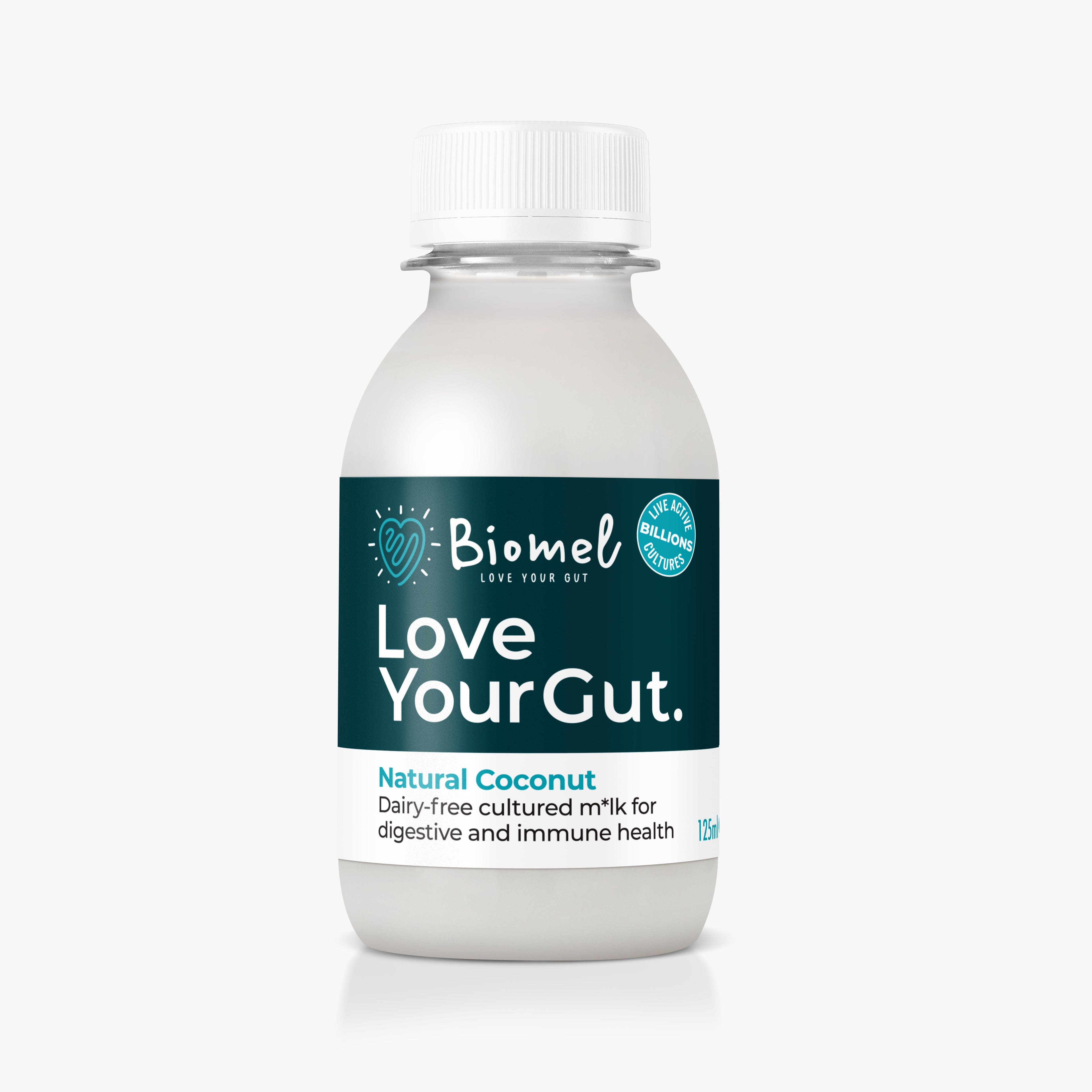 Natural Coconut Dairy-Free Gut Health Shots (14 Shots x 125ml @ £1.50 each)