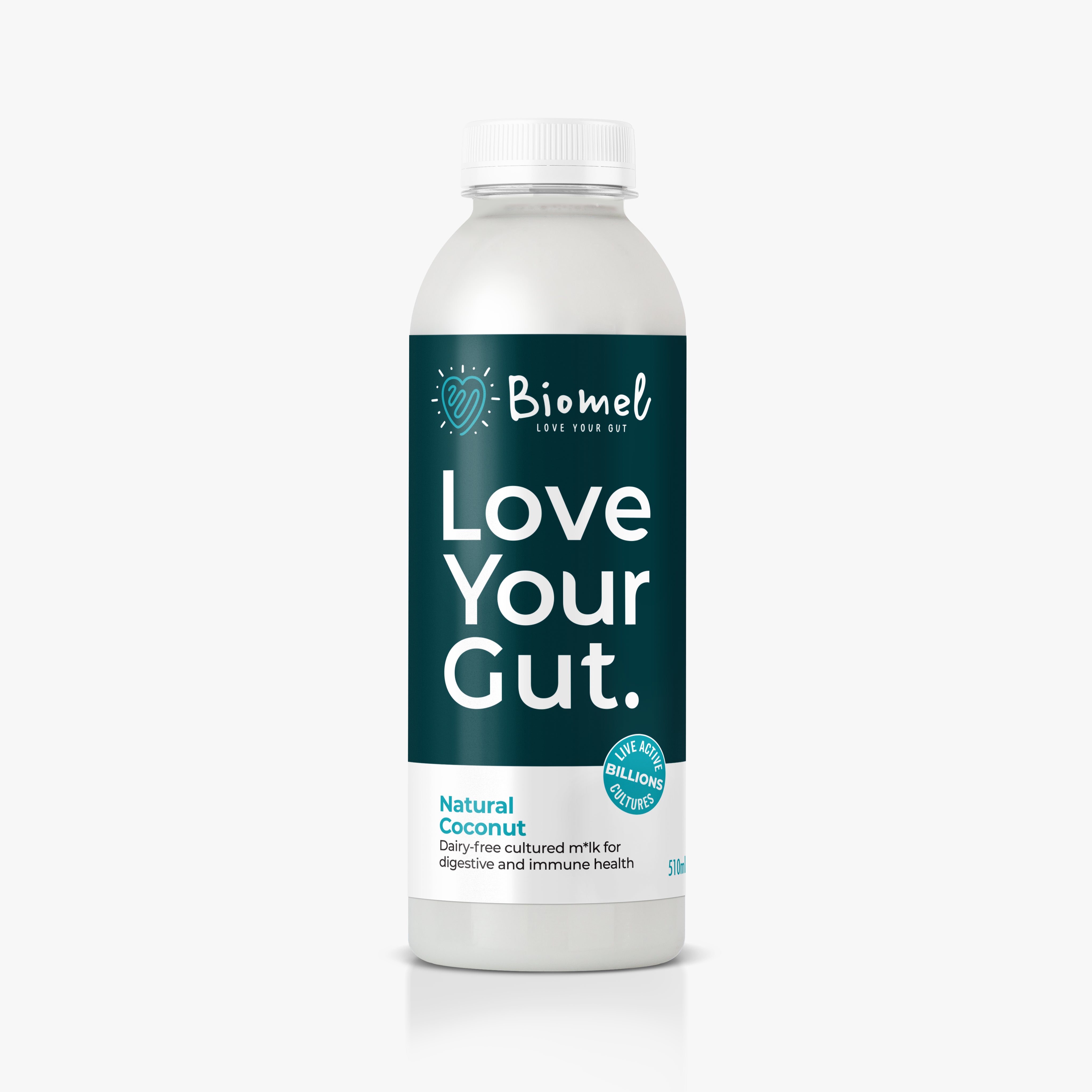 Natural Coconut Dairy-Free Gut Health Drinks (9 Bottles x 510ml @ £3.60 each)