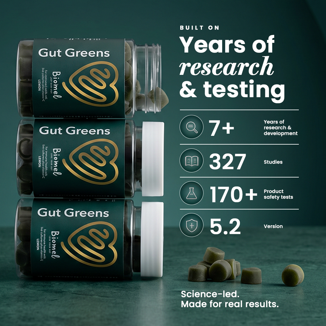 Biomel Gut Greens Gummies